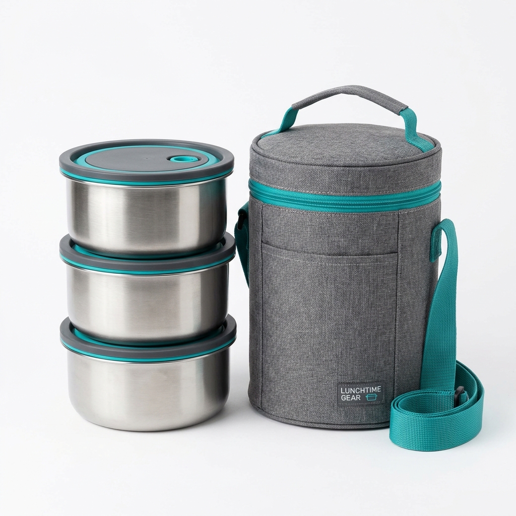 Tiffin Boxes & Insulated Lunch Bags